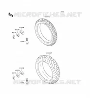 TIRES voor Kawasaki NINJA ZX-6R 2002