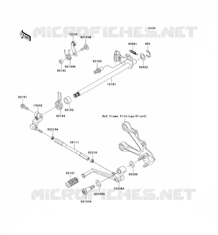 SHIFT Kawasaki MOTOS 636 2006 NINJA ZX-6R  ZX636C6F