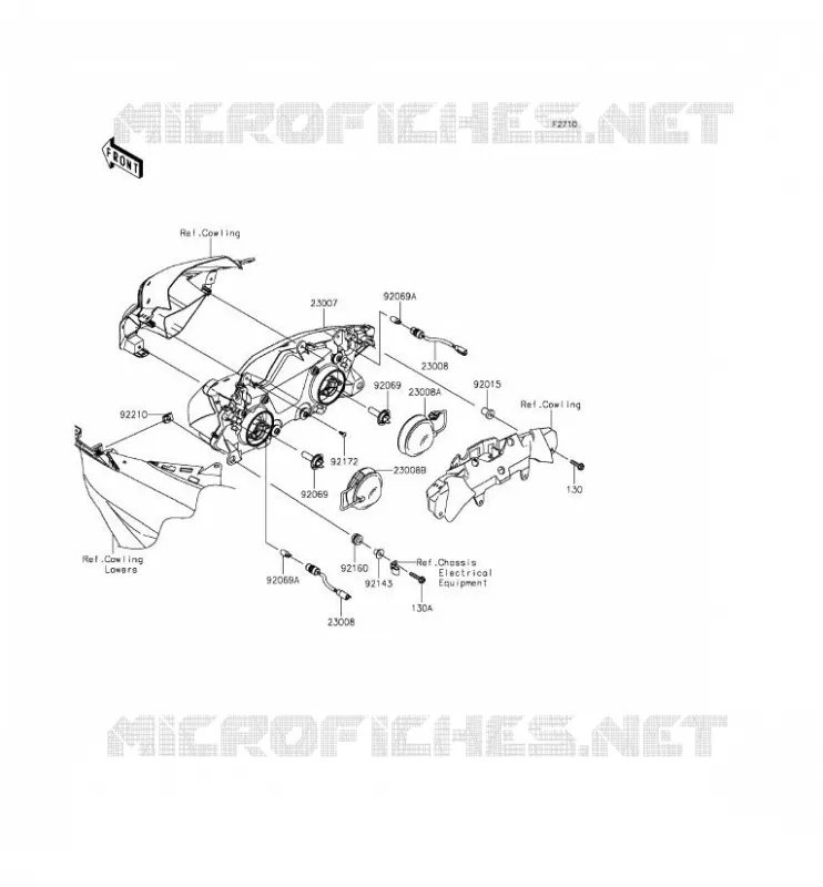 LENS(S) Kawasaki MOTOS 636 2013 NINJA ZX-6R  ZX636EDF