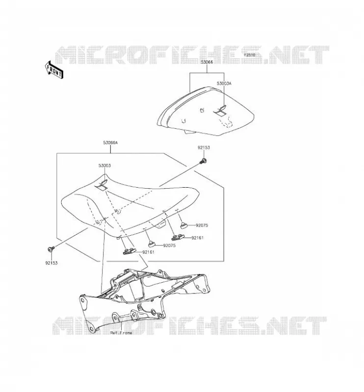 SEAT Kawasaki MOTOS 636 2013 NINJA ZX-6R  ZX636EDF