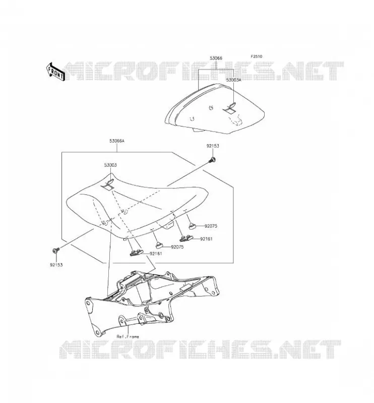 SEAT Kawasaki MOTOS 636 2013 NINJA ZX-6R ABS  ZX636FDF