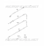 CABLES voor Kawasaki ZXR750 1992