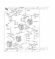 CARBURETOR voor Kawasaki ZXR750 1992