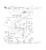 CARTRIDGE voor Kawasaki ZXR750 1992