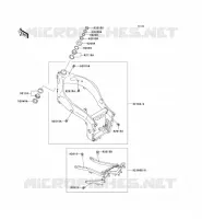 CHASSIS voor Kawasaki ZXR750 1992
