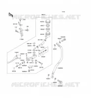 CLUTCH MASTER CYLINDER voor Kawasaki ZXR750 1992