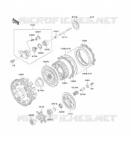 CLUTCH voor Kawasaki ZXR750 1992