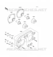 LENS   ZGT00A 009976 voor Kawasaki ZXR750 1992