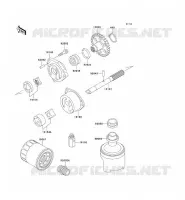 OIL PUMP voor Kawasaki ZXR750 1992