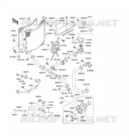 RADIATOR voor Kawasaki ZXR750 1992