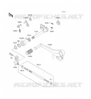 SHIFT voor Kawasaki ZXR750 1992