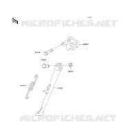 STAND voor Kawasaki ZXR750 1992