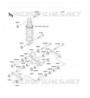 SUSPENSION voor Kawasaki ZXR750 1992