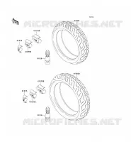 TIRES voor Kawasaki ZXR750 1992