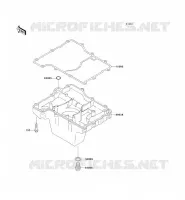 BREATHER COVER   OIL PAN voor Kawasaki NINJA ZX-7RR 1996