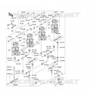 CARBURETOR voor Kawasaki NINJA ZX-7RR 1996