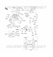 COWLING voor Kawasaki NINJA ZX-7RR 1996