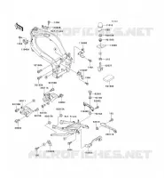 ELECTRO BRACKET voor Kawasaki NINJA ZX-7RR 1996