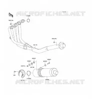 EXHAUST voor Kawasaki NINJA ZX-7RR 1996