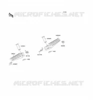 FOOTREST voor Kawasaki NINJA ZX-7RR 1996