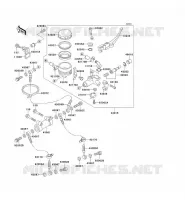 FRONT MASTER CYLINDER voor Kawasaki NINJA ZX-7RR 1996