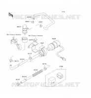 FUEL PUMP voor Kawasaki NINJA ZX-7RR 1996