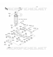 SUSPENSION voor Kawasaki NINJA ZX-7RR 1996