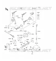 SWITCH voor Kawasaki NINJA ZX-7RR 1996