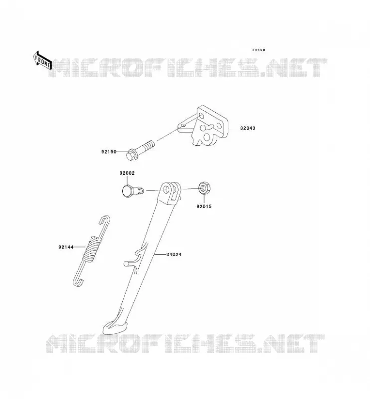 STAND Kawasaki MOTOS 900 1995 NINJA ZX-9R  ZX900-B2