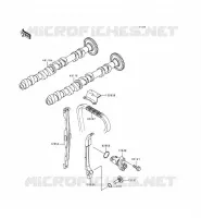 CAMSHAFT   TENSIONER voor Kawasaki NINJA ZX-9R 1999