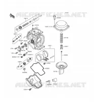 CARBURETOR PARTS( ZX900CE026356) voor Kawasaki NINJA ZX-9R 1999