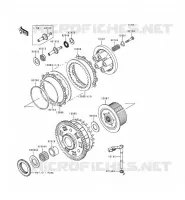 CLUTCH voor Kawasaki NINJA ZX-9R 1999