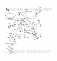 COWLING voor Kawasaki NINJA ZX-9R 1999