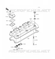 CYLINDER HEAD COVER voor Kawasaki NINJA ZX-9R 1999