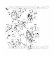 ENGINE COVERS voor Kawasaki NINJA ZX-9R 1999