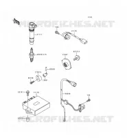 IGNITION SYSTEM voor Kawasaki NINJA ZX-9R 1999