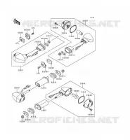 INDICATORS voor Kawasaki NINJA ZX-9R 1999