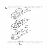 METERS voor Kawasaki NINJA ZX-9R 1999