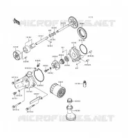 OIL PUMP voor Kawasaki NINJA ZX-9R 1999