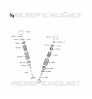 VALVE voor Kawasaki NINJA ZX-9R 1999