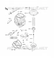 CARBURETOR PARTS voor Kawasaki NINJA ZX-9R 2001
