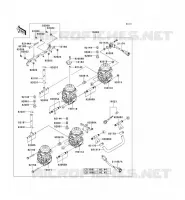 CARBURETOR voor Kawasaki NINJA ZX-9R 2001