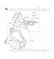 CHASSIS voor Kawasaki NINJA ZX-9R 2001