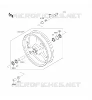 FRONT HUB voor Kawasaki NINJA ZX-9R 2001