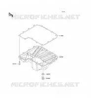 OIL PAN voor Kawasaki NINJA ZX-9R 2001