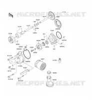 OIL PUMP voor Kawasaki NINJA ZX-9R 2001