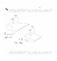 SEAT voor Kawasaki NINJA ZX-9R 2001