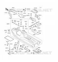 COVER voor Kawasaki JET SKI X-2 1995