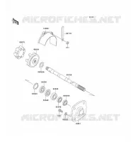 DRIVE SHAFT voor Kawasaki JET SKI X-2 1995