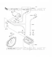 ELECTRIC EQUIPMENT voor Kawasaki JET SKI X-2 1995